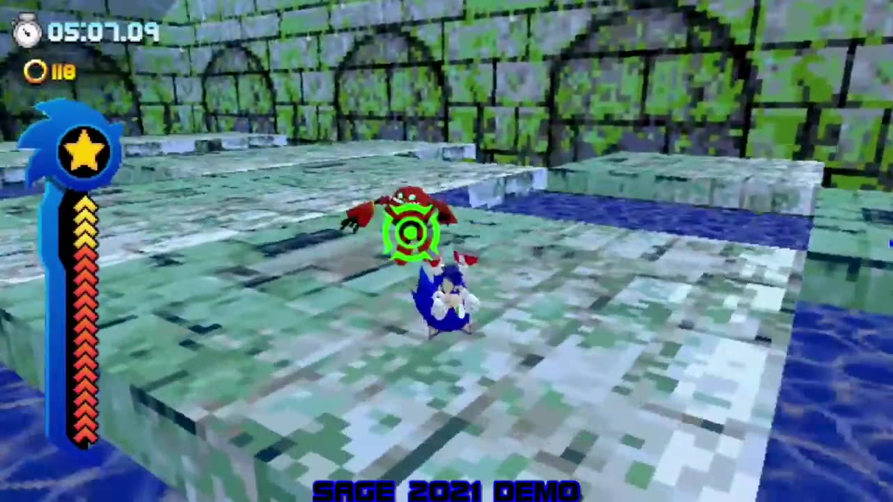 SONIC RUSH 3D SAGE 2021 DEMO