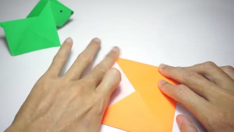 How to make a dog easily using origami