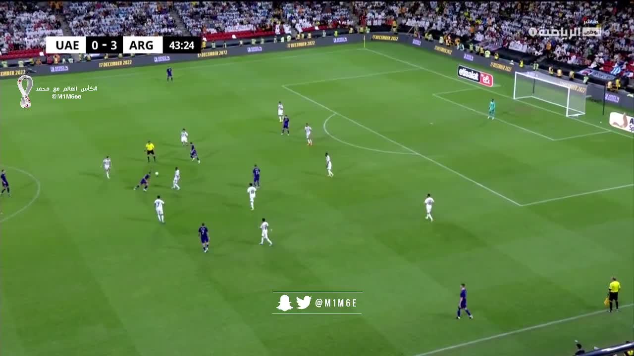 Lionel Messi 1 goal + 1 assist vs UAE - MASTER CLASS