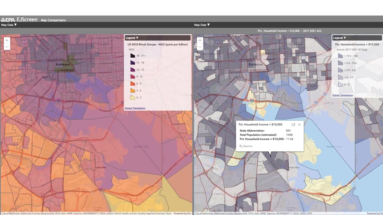 NASA ARSET: Interactive Exercises for using Satellite and Demographic Data, Part 3/3