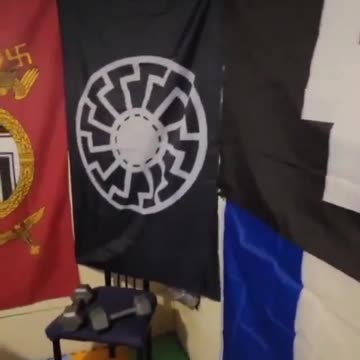 A gymnastic room for mercenaries, somewhere in Ukraine