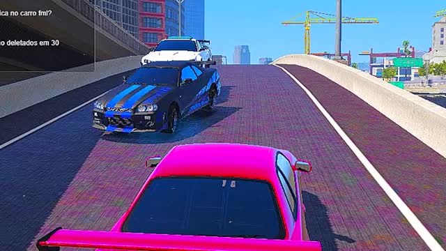 Capotei a Speed da policia kkkk #fivem #gtarp #gta5 #fugas #fivemrp #drizzylzz #fy #viral