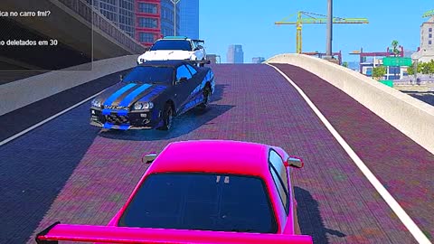 Capotei a Speed da policia kkkk #fivem #gtarp #gta5 #fugas #fivemrp #drizzylzz #fy #viral