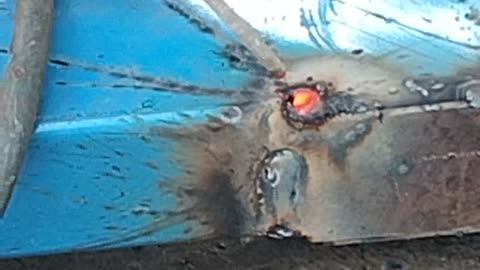 doubler welding on plate