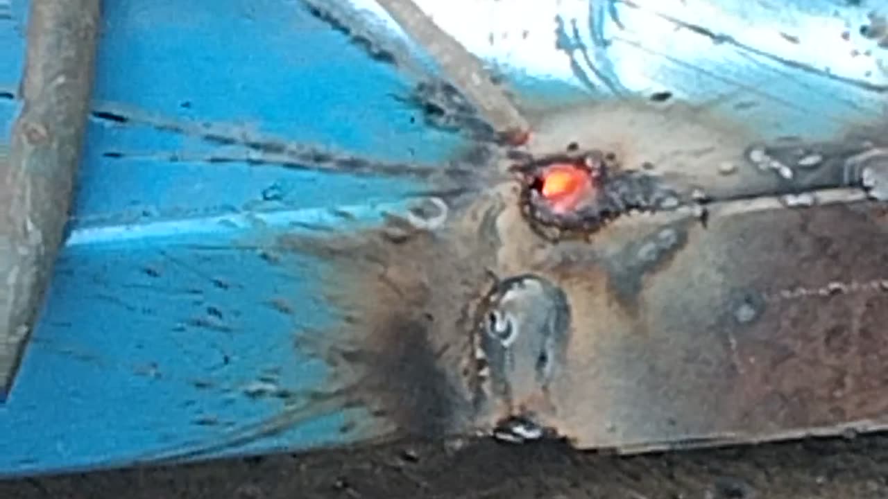 doubler welding on plate