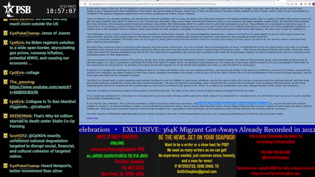 2022-05-02 17:00 EDT - Freedom Rings: with Pamphlet Anon