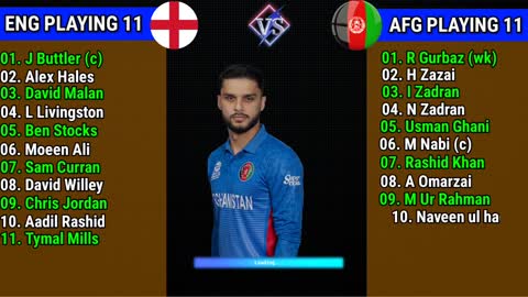 T20 World Cup 2022 England vs Afghanistan 14th Match Final Playing 11 ENG vs AFG Playing 11