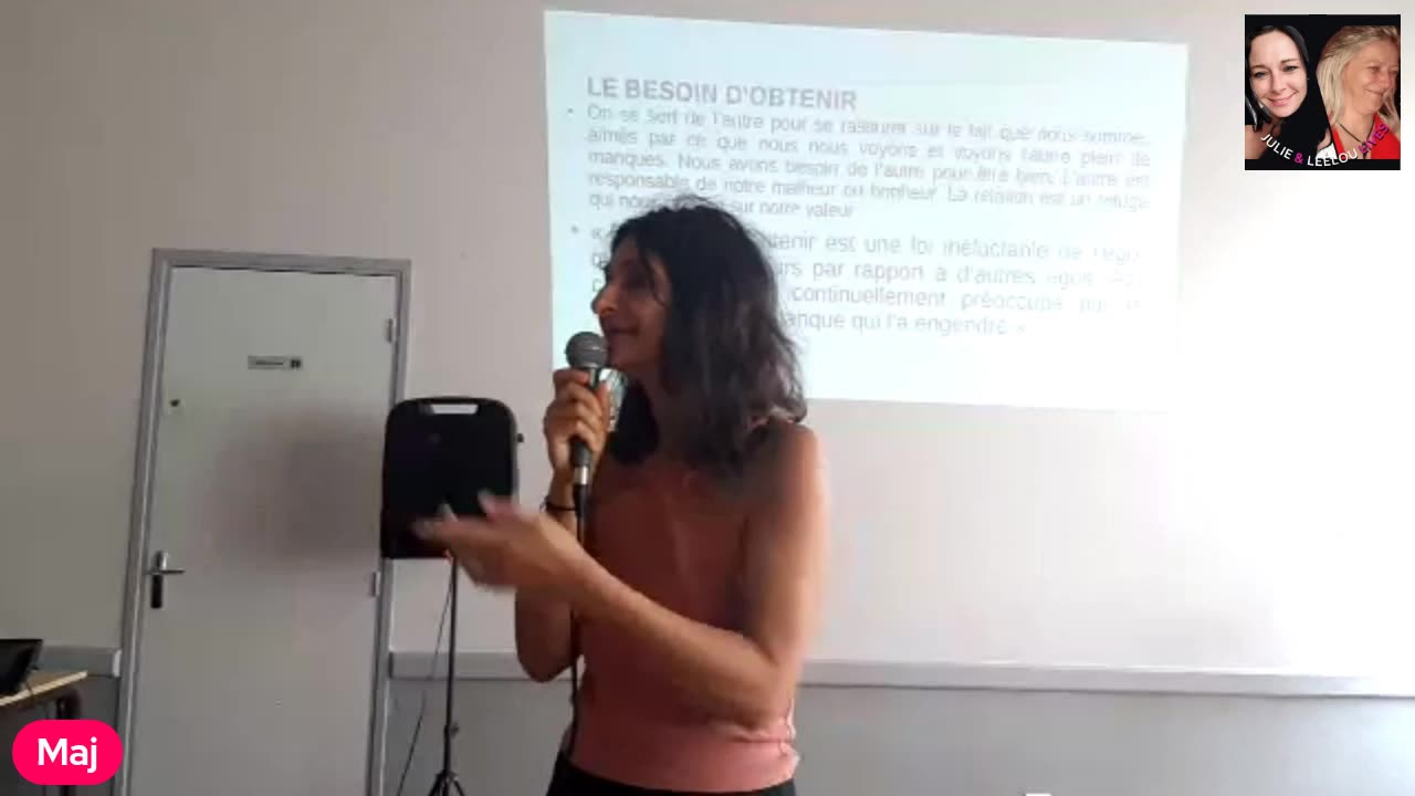 Université d'été 12/07 Le Monde Nouveau est déjà là un Trésor par Jour avec Sandrine Pertin