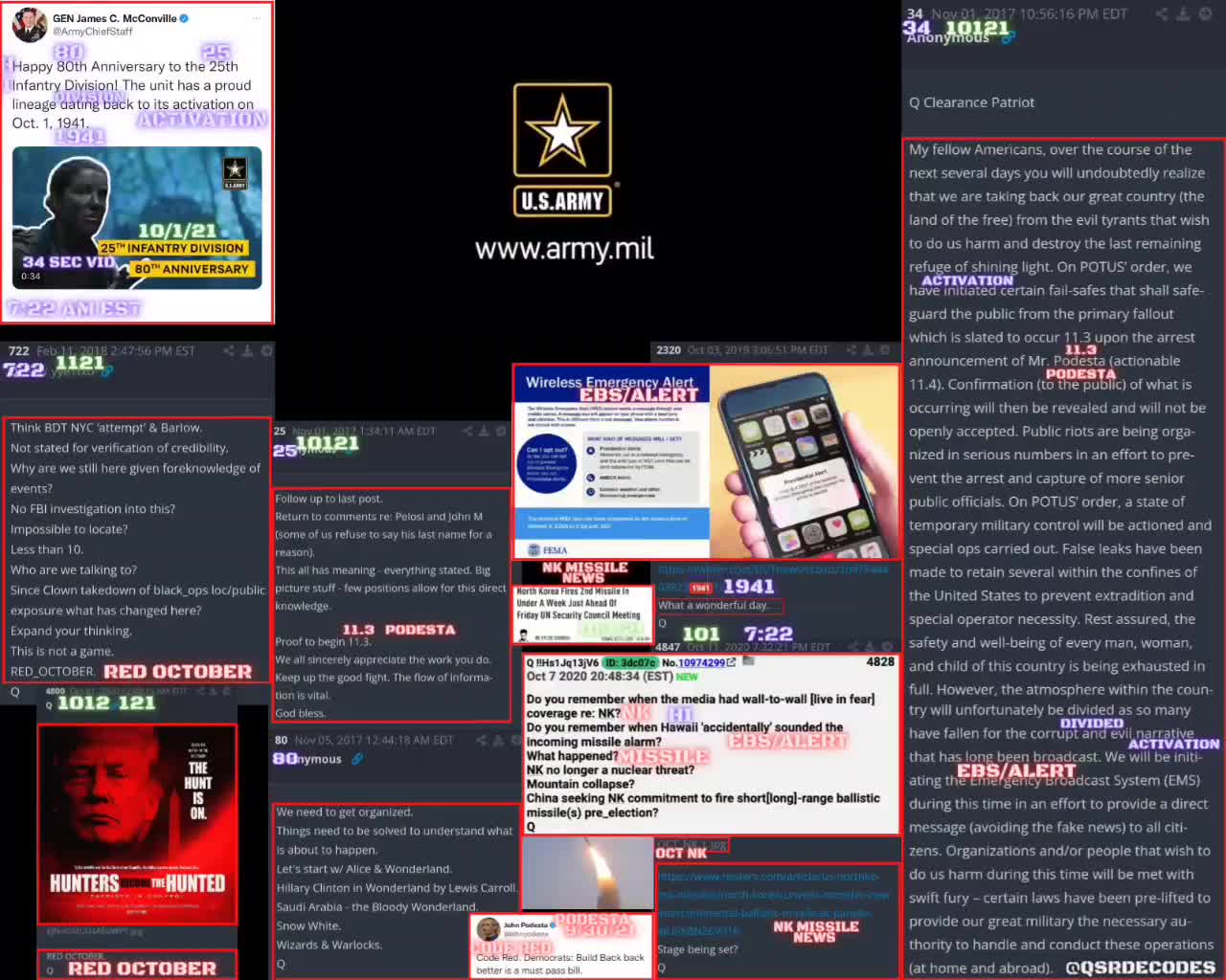 🚨🚨🚨🚨 ~ RED OCTOBER - Q PROOFS ~🚨🚨🚨🚨