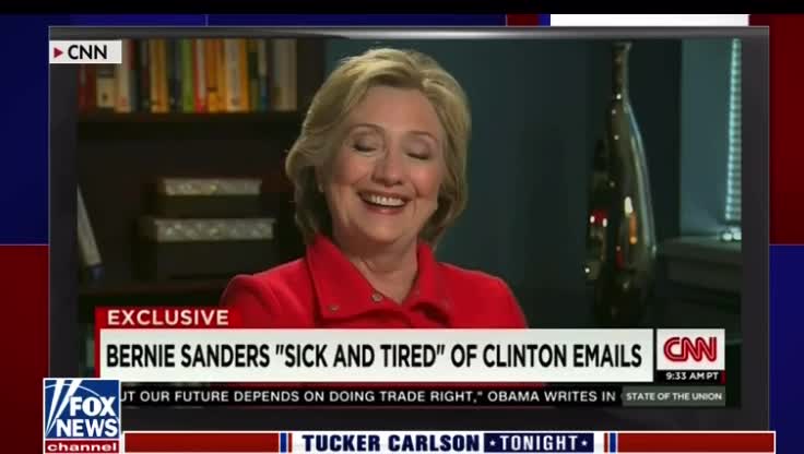 HRC laughing