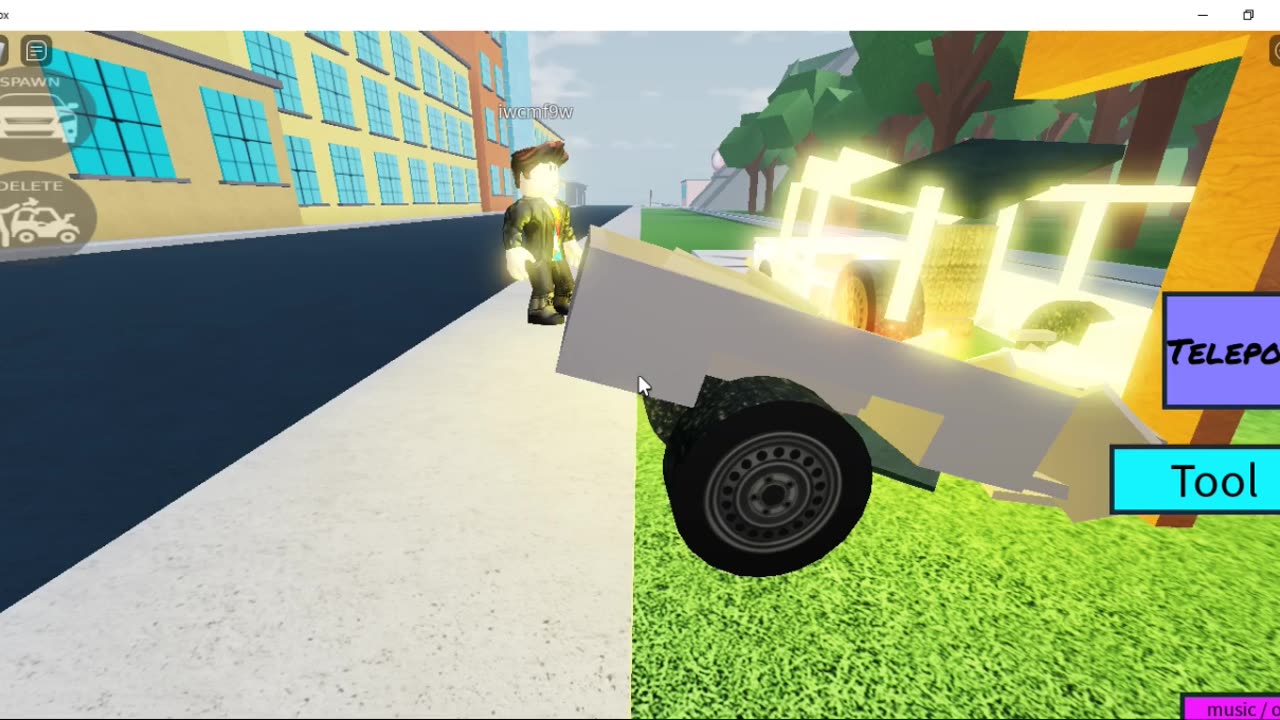 Car Crash Test (TOO LOUD) Roblox #roblox #new #firstvideo