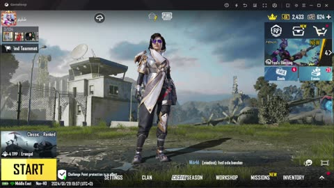 PUBG MOBILE EMULATOR GAMEPLAY