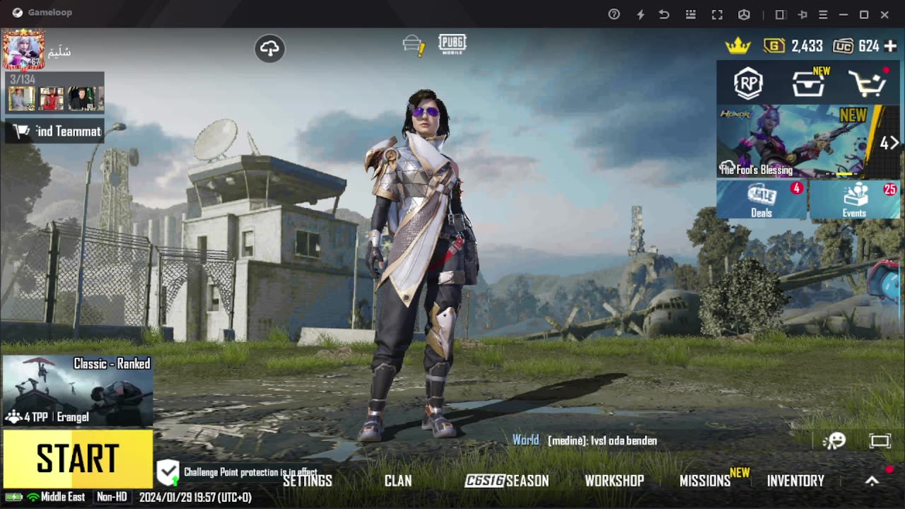 PUBG MOBILE EMULATOR GAMEPLAY