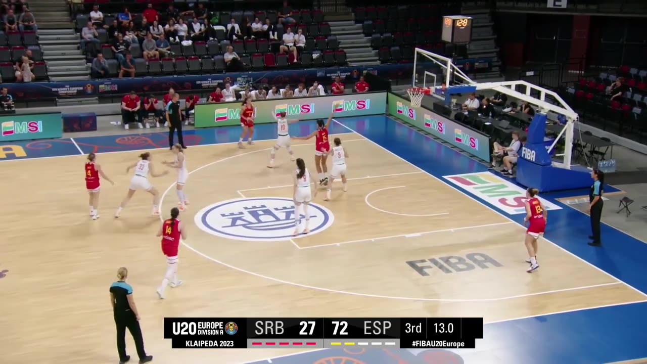 Serbia 🇷🇸 v Spain 🇪🇸 | 3rd Place Game Highlights | FIBA U20 Women's European Championship 2023