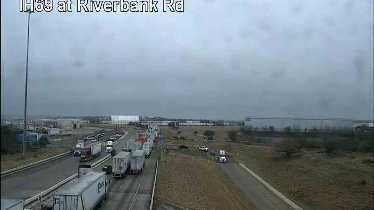 2024-01-24 - IH69 en Riverbank (Laredo, Texas)