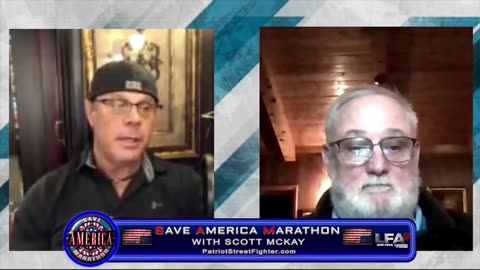 Tactical Civics™ Promotional Coordinator Bill Ogden with Scott McKay- Save America Marathon