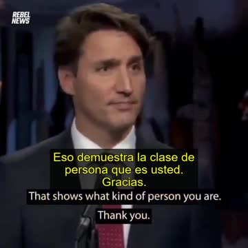 Pregunta a Justin Trudeau... esto demuestra la clase de persona que es usted Covid 19
