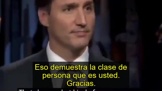 Pregunta a Justin Trudeau... esto demuestra la clase de persona que es usted Covid 19