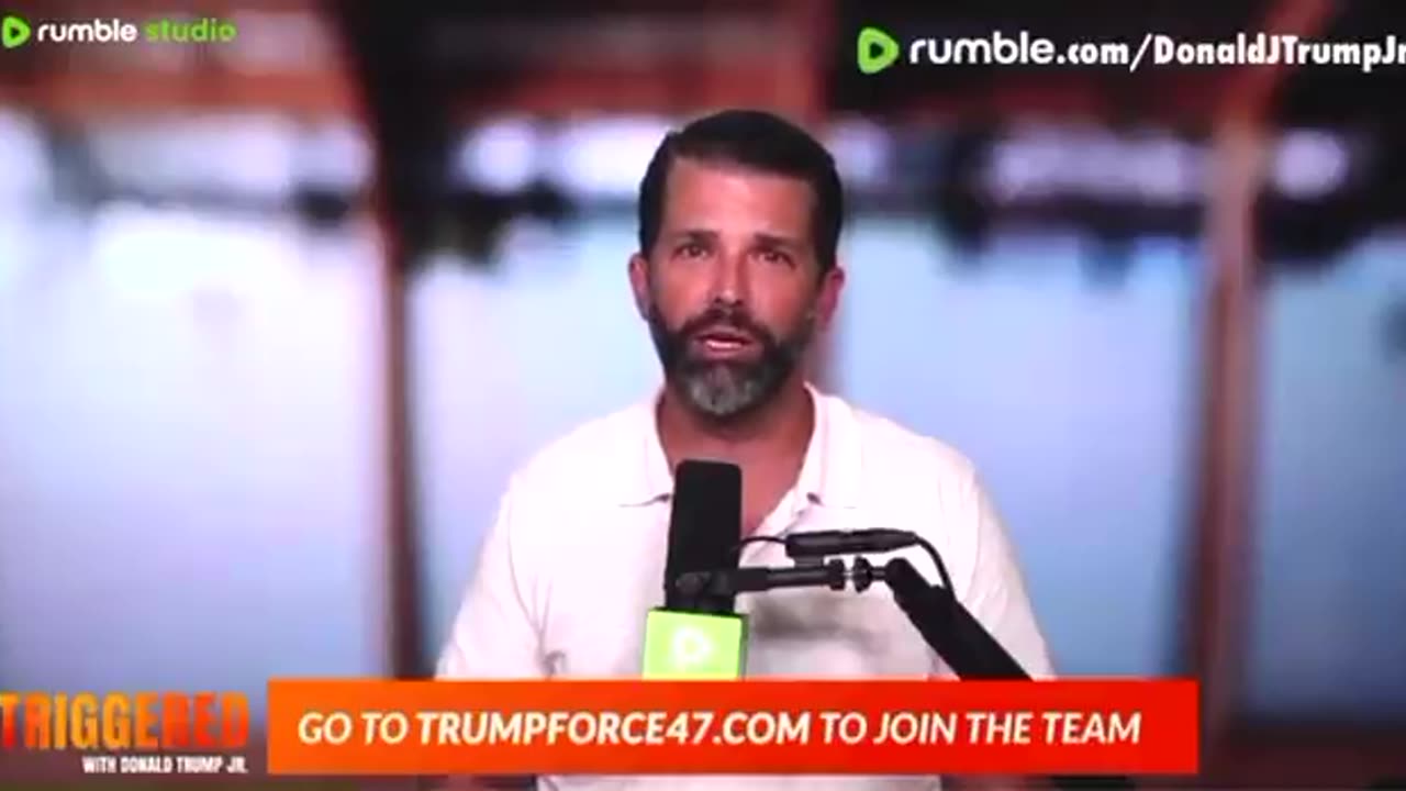 Don Trump Jr Calling the MAGA Movement: Help us win, become a Trump Force Captain