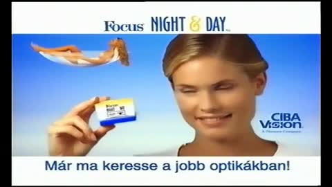 Focus Night & Day kontaktlencse 30sec HUN 1999