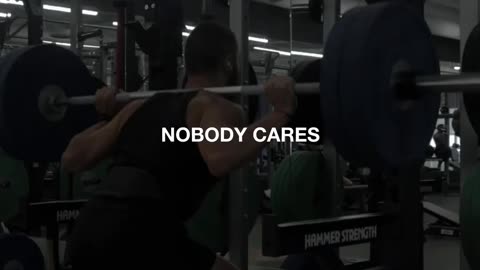 Nobody Cares, Work Harder