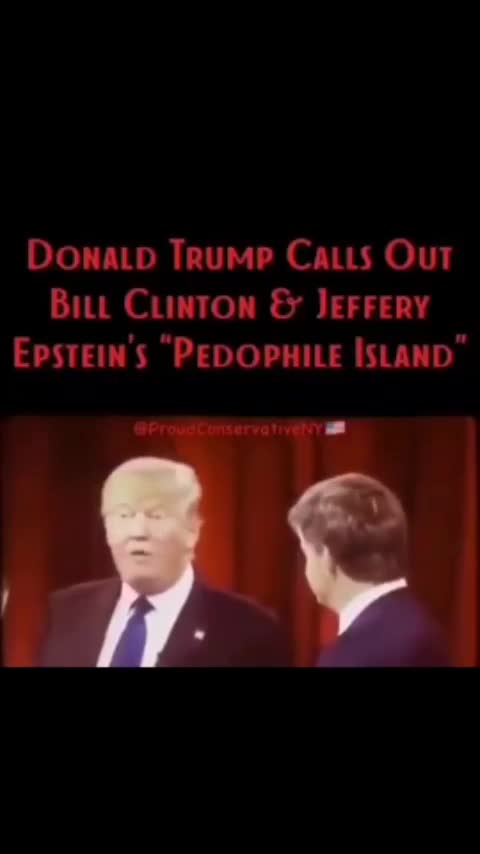 Trump exposes epstein before he took office