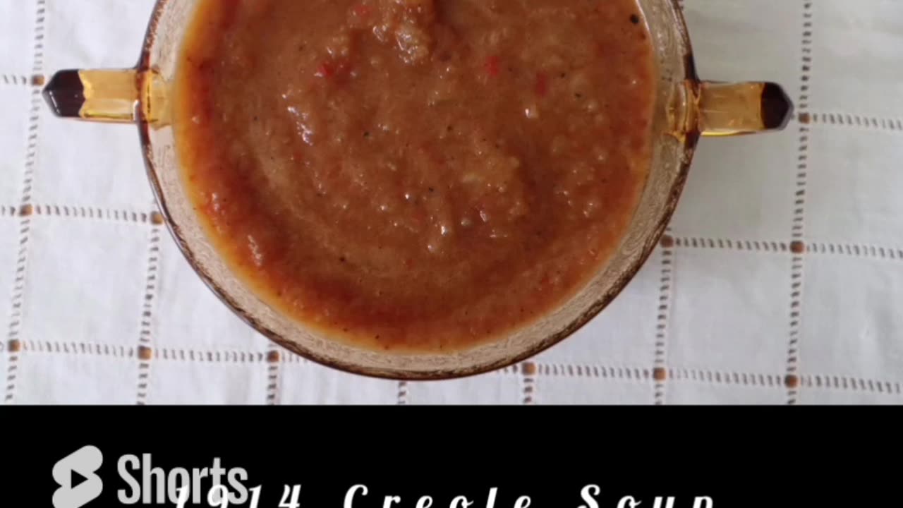 1914 Creole Turnip Soup