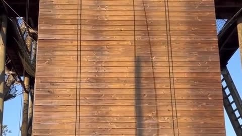 How not to rappel.