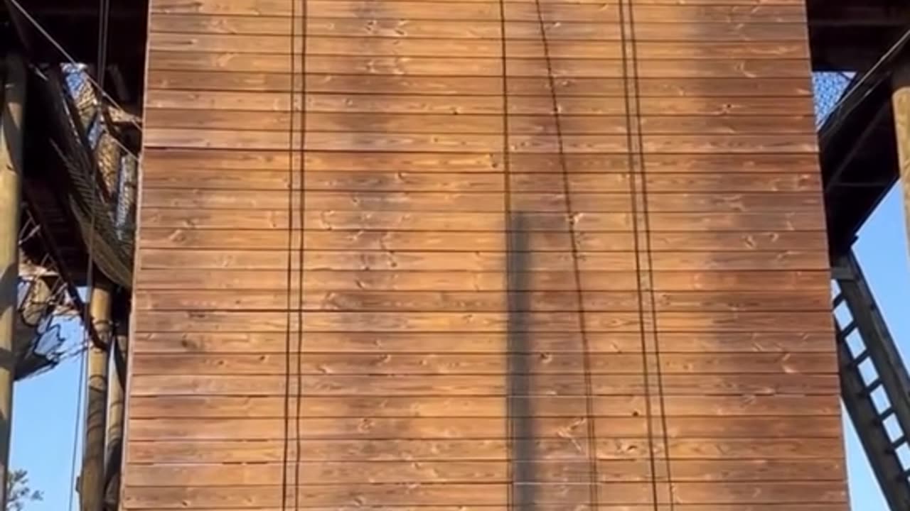 How not to rappel.