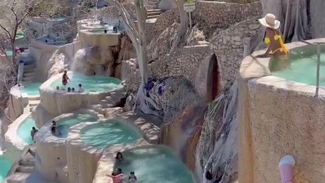 This amazing natural hot spring is only 2.5 hours from Cancun