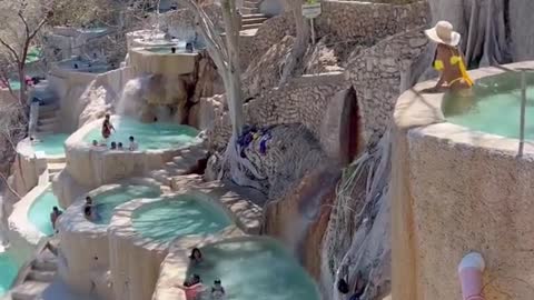 This amazing natural hot spring is only 2.5 hours from Cancun