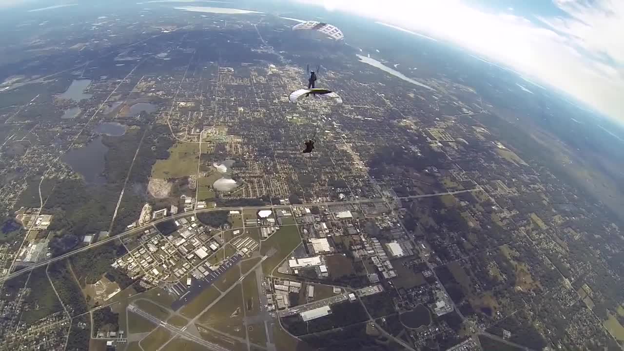 Wingsuit & Canopy Stack Up Carlos Pedro Briceño EPIC SHIT!