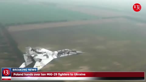 Poland hands over ten MiG-29 fighters to Ukraine