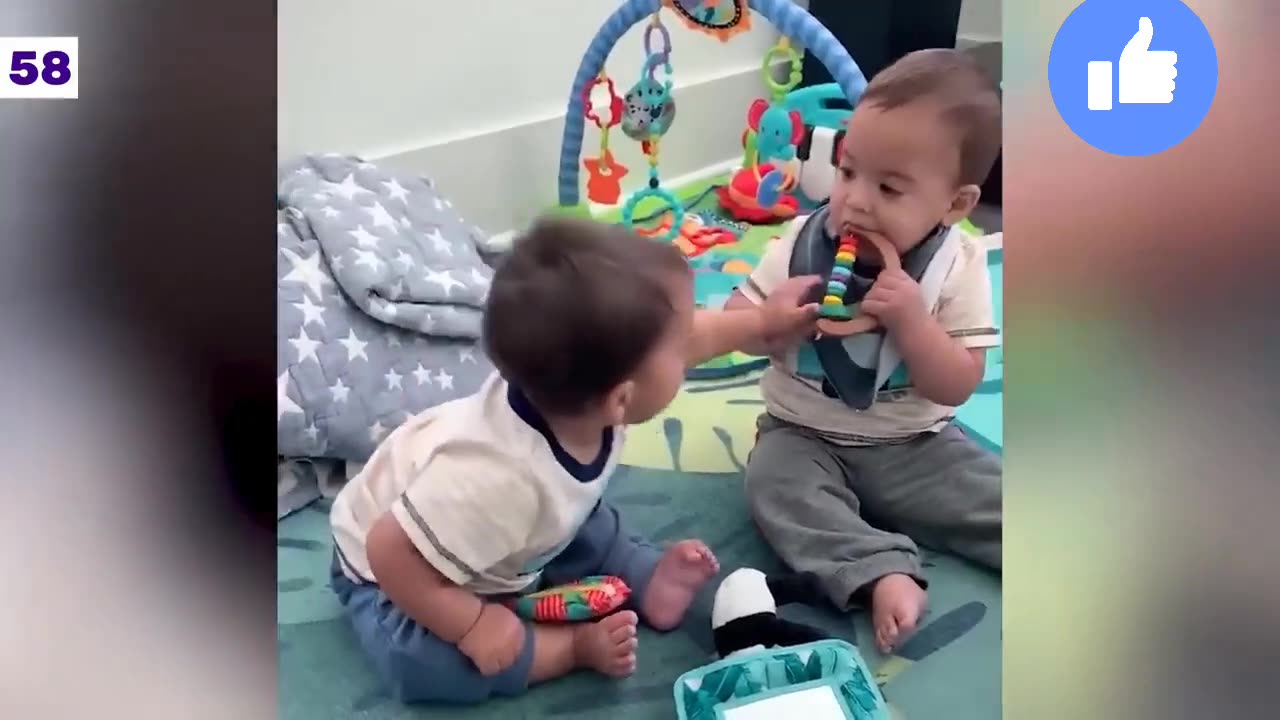 Top 70 Cutest Baby Videos EVER! | Epic Battle Twin Babies vs. Pacifier