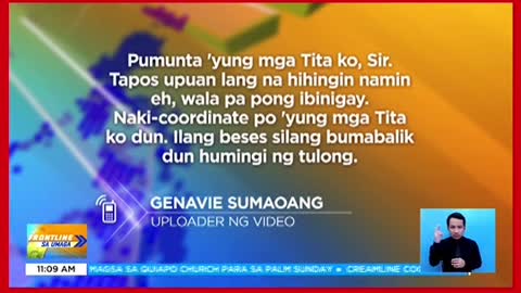 Kabaong, itinawid sa ilog gamit ang balsa