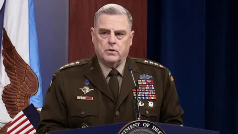 U.S. General Mark Milley urges Russia "to stand down,"