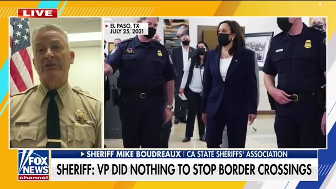 Sheriff featured in Kamala Harris ad voices