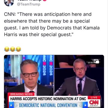 🤣🤣🤣 | Now we know why they had no special guest | It was Kamala 🤡🤡