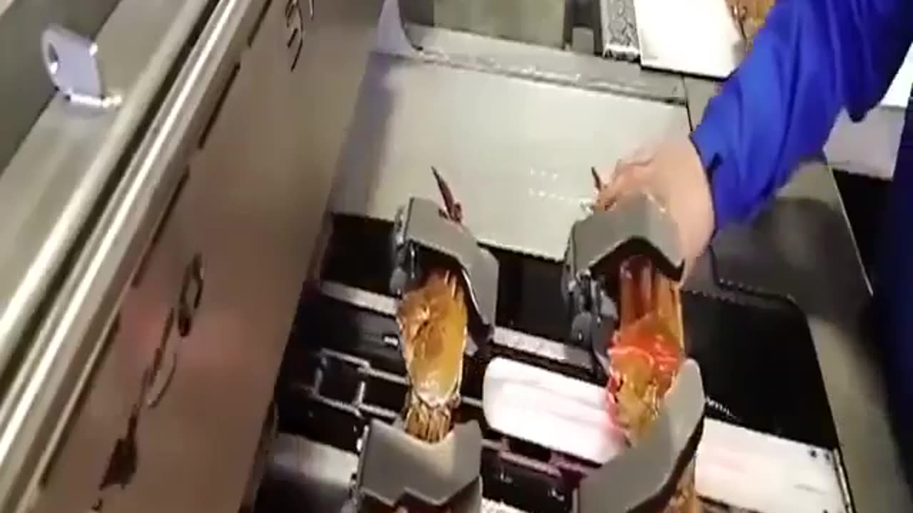 Inside the top factory for processing crabs in the world