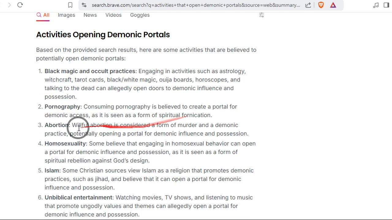 What Opens Demonic Portals and How They Open