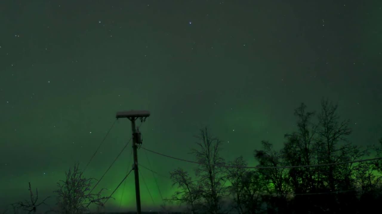 Aurora across the Whole Sky!