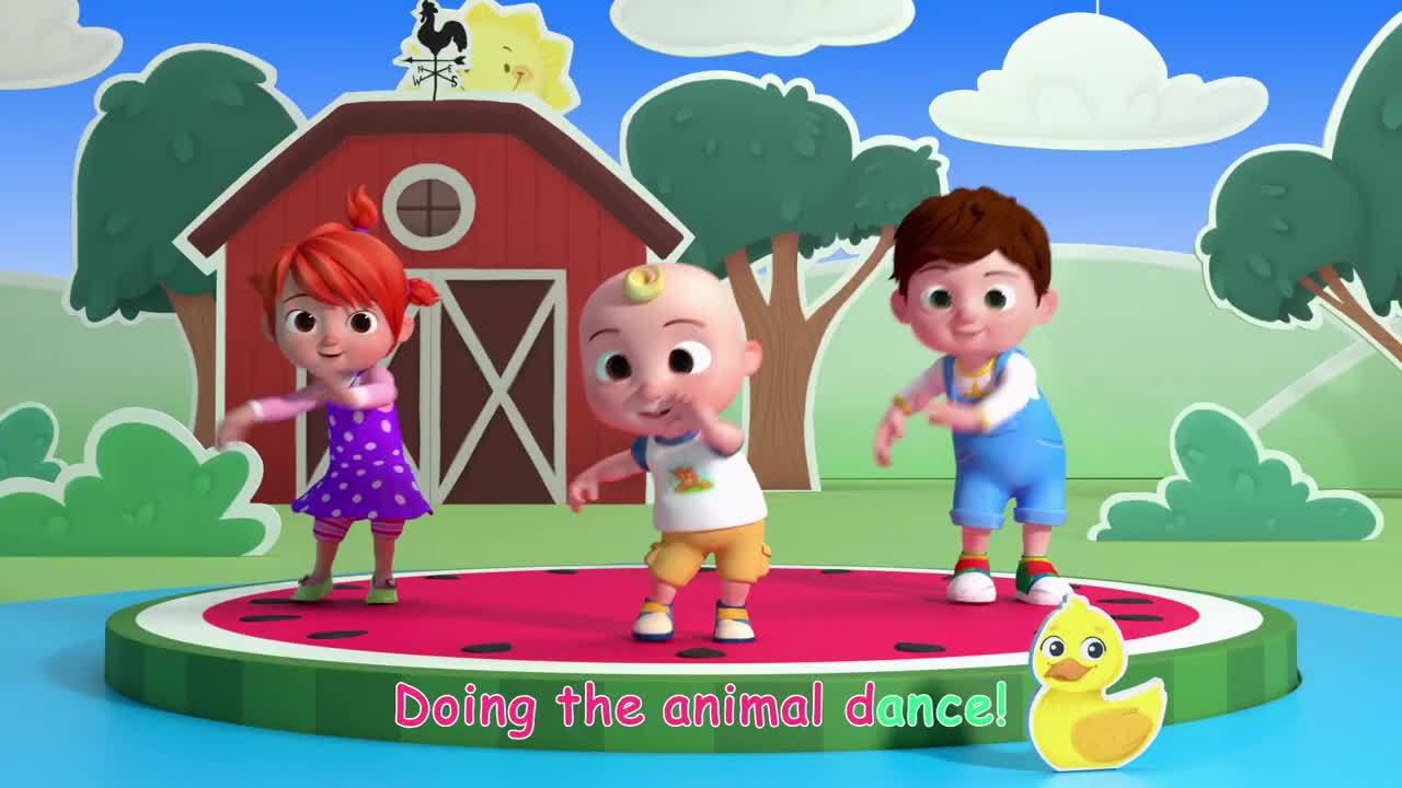 Do The Animal Dance - Dance Party - CoComelon Nursery Rhymes & Kids Songs