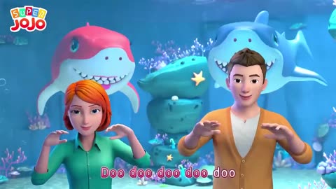 Baby Shark Dance Song More Nursery Rhymes & Kids Songs - Super JoJo and Family