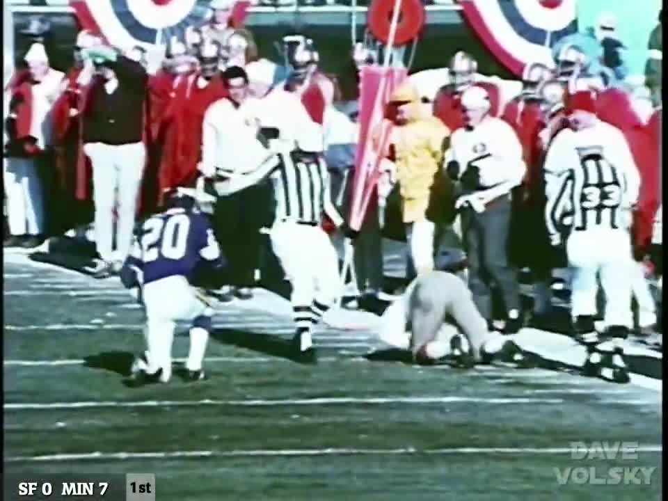 1970-12-27 NFC Divisional San Francisco 49ers vs Minnesota Vikings Reconstruction