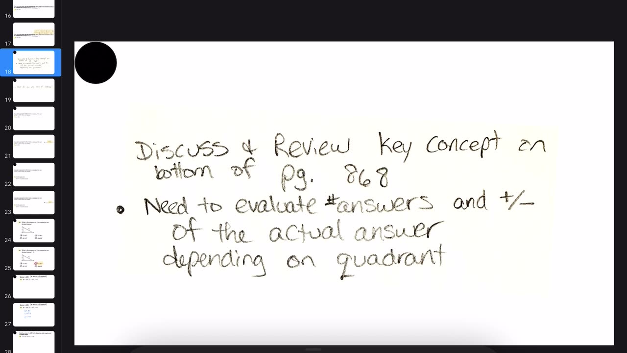 Chapter 13 test review sample problems