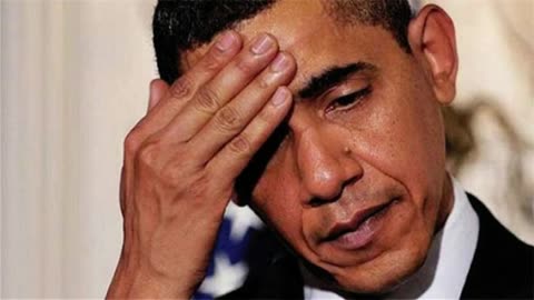 Obama on a phone call. He is scared