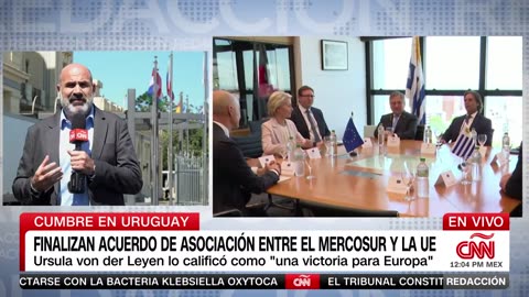 Unión Europea y Mercosur cierran acuerdo de libre comercio en Uruguay