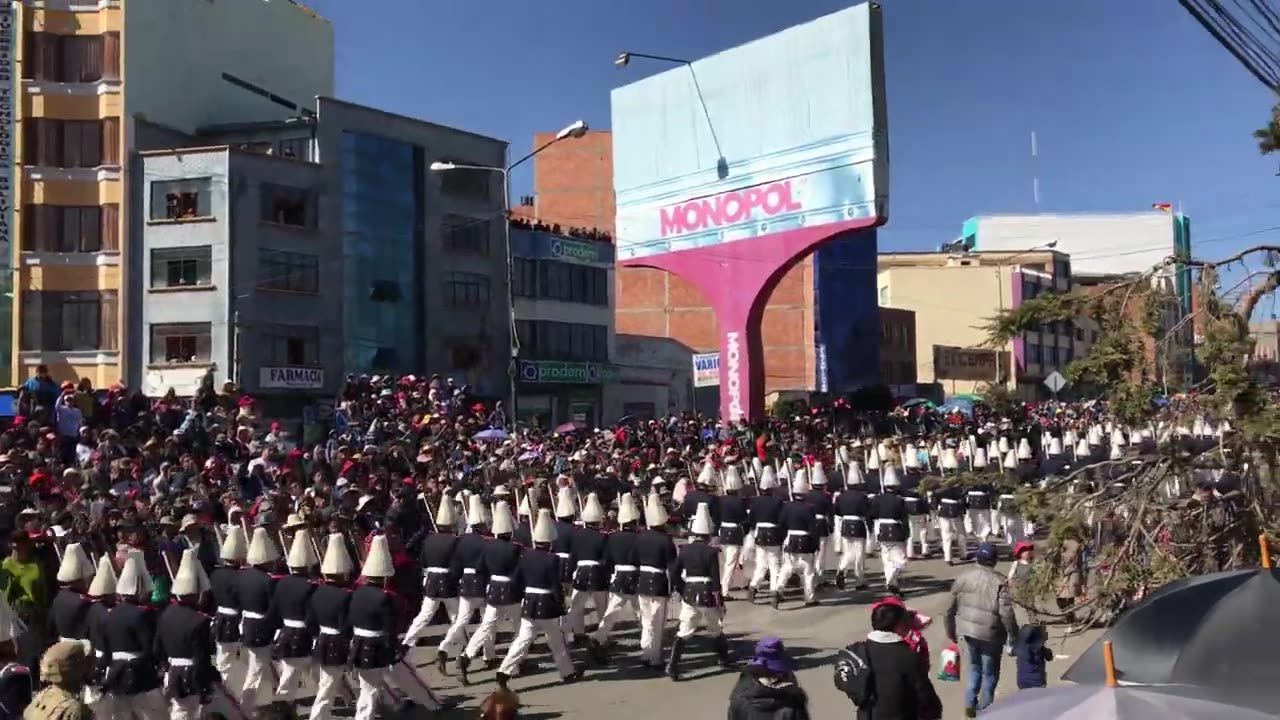 Bolivia military parade - Part 3