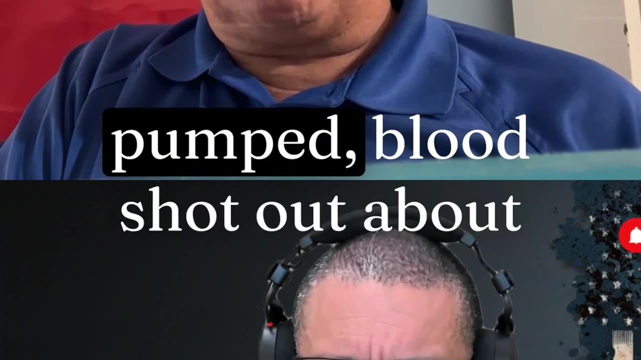 "I Saw the BULLET HIT his chest..."