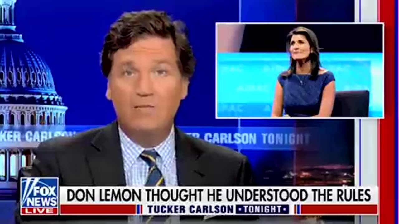 TheBlaze - Nikki Haley is up next đź‘€Tucker claims Nikki Haley is "fundamentally indistinguishable...